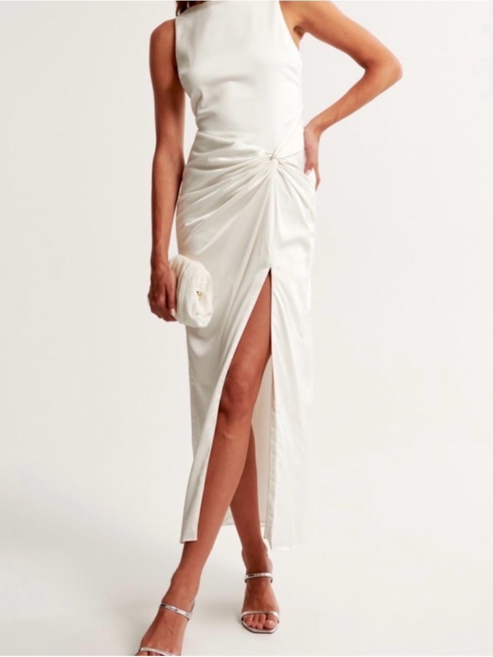 Abercrombie & Fitch Draped Skirt Maxi Dress